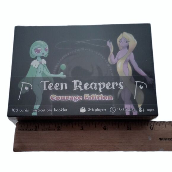 NEW Teen Reapers Courage Edition Factory Sealed Box Strategy Card Game - Picture 4 of 5